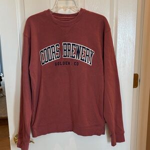 Coors Brewery Crewneck Sweater